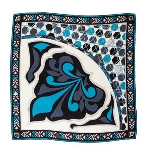 Emilio Pucci 100% Silk Scarf/Twilly